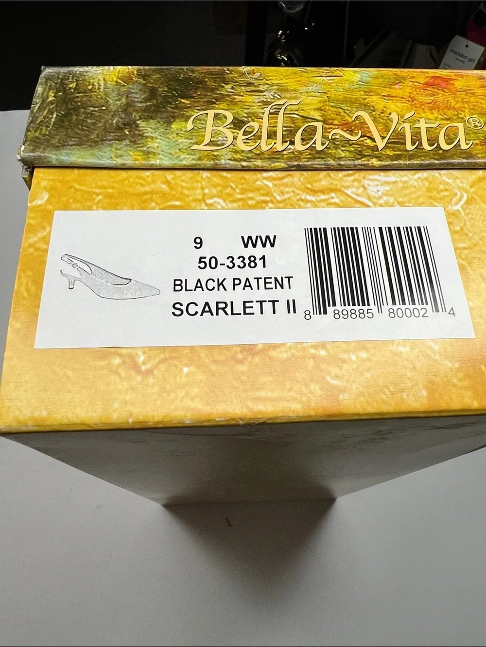 EXTRA WIDE Bella Vita Scarlett II Kitten-Heel Slingback Pumps 9WW